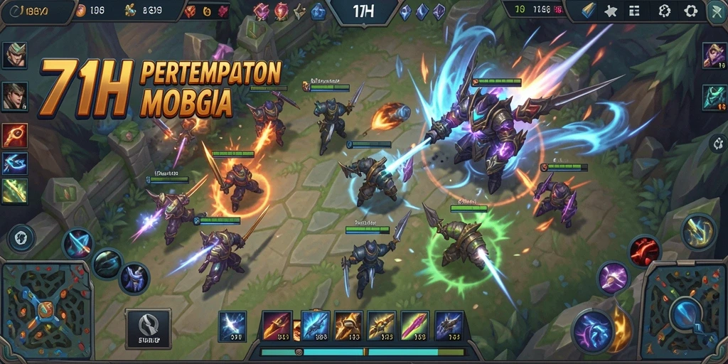 Tampilan gameplay menarik dari 71H dengan pertempuran strategis.
