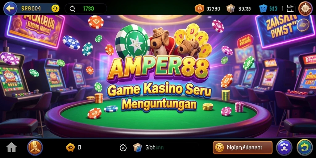 Gameplay AMPER88 yang menegangkan dan menarik dengan berbagai pilihan permainan.