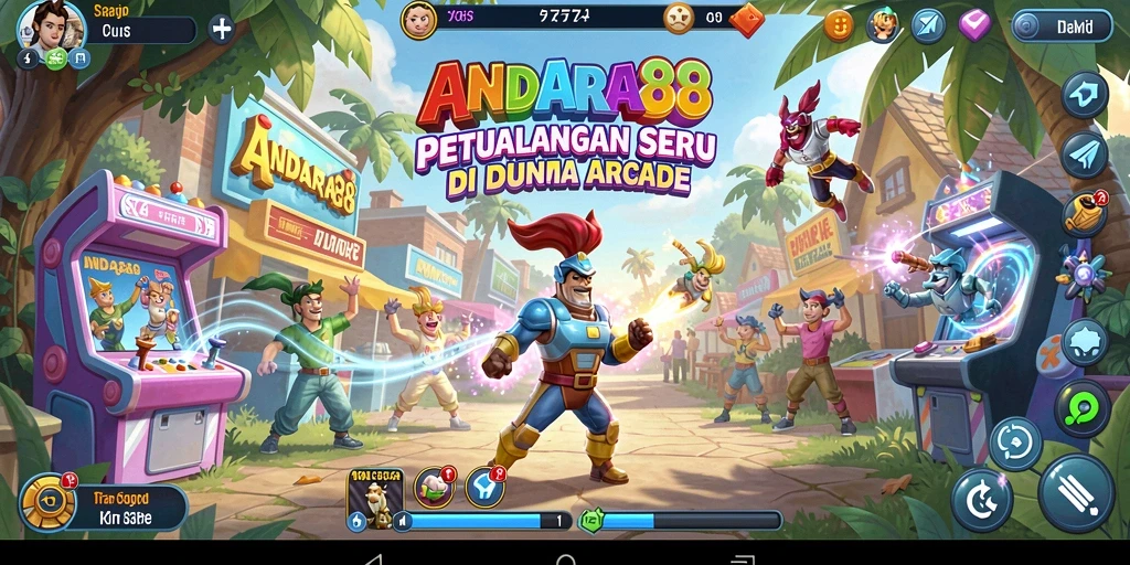 Screenshot gameplay ANDARA88 menunjukkan aksi seru dan tantangan menarik.