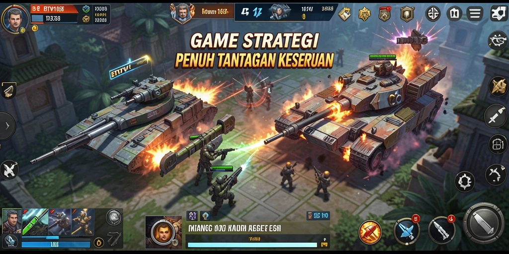 Screenshot gameplay <strong>BTV168</strong> menunjukkan aksi strategi yang mendebarkan.