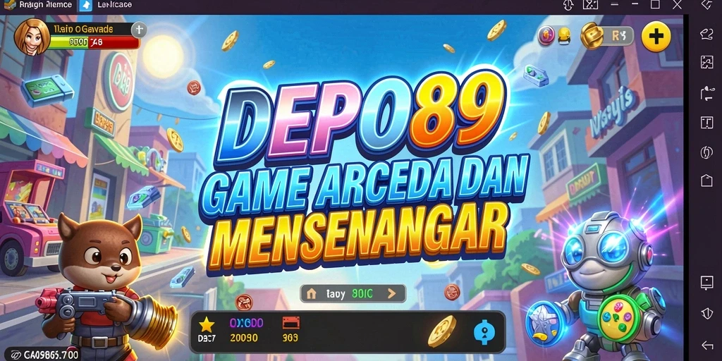 Tampilan gameplay seru dari DEPO89 dengan rintangan menantang.