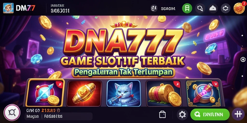 Screenshot dari gameplay Slot yang mengasyikkan di DNA777.