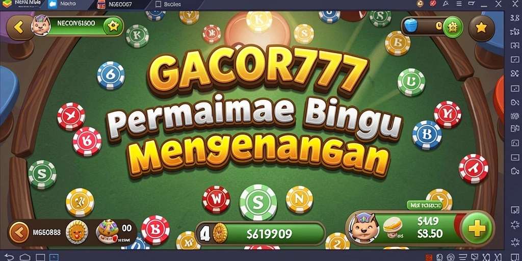 Tampilan gameplay seru dari GACOR777 dengan kartu Bingo.