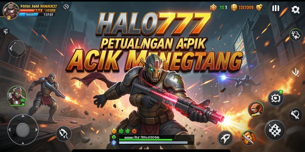 Tampilan menarik dari gameplay HALO777 yang penuh aksi.