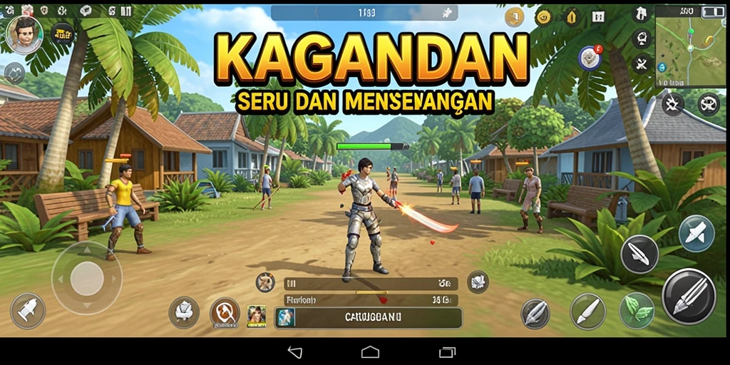 Gameplay KAGANDAN yang mengasyikkan dengan warna cerah.