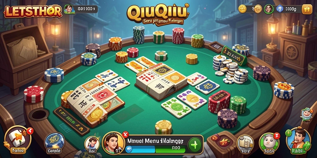 Gameplay LETSTHOR yang menarik dengan fitur QiuQiu yang memikat.