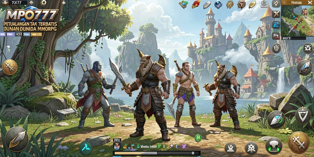 Petualangan multiplayer seru dalam dunia MMORPG penuh aksi.