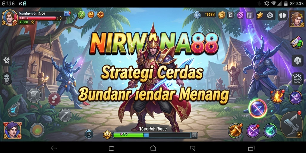Screenshot gameplay NIRWANA88 yang memamerkan aksi strategi menegangkan.