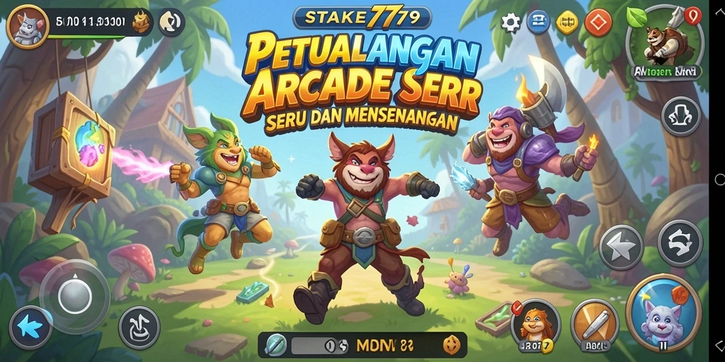 Gameplay STAKE779 dengan tingkat keseruan yang tinggi dan penuh warna.
